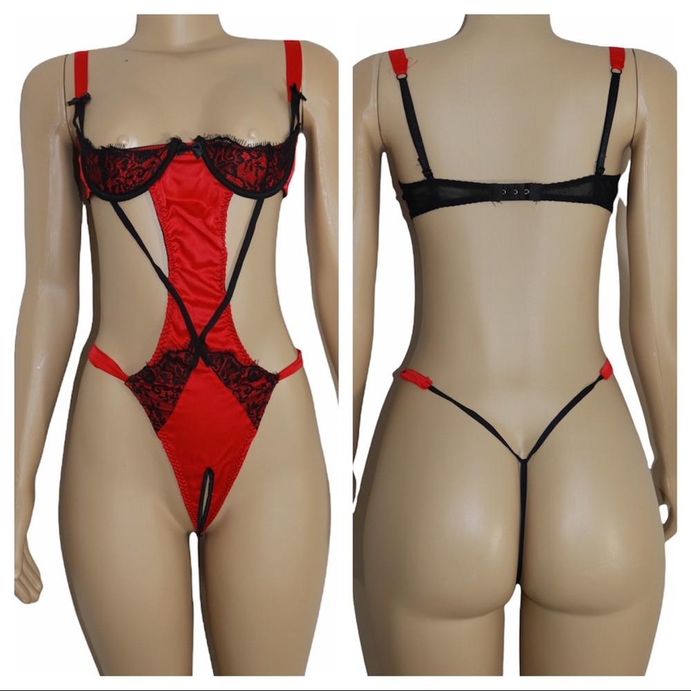 Lace Lingerie One-Piece